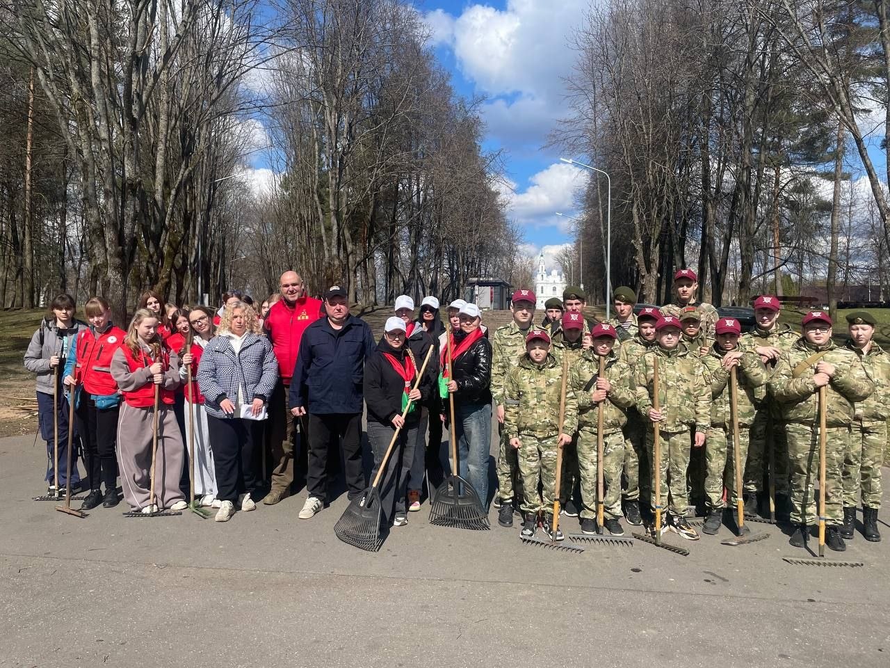 Благоустройство и наведение порядка на Кургане Бессмертия